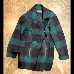 Pendleton Wool Blend Lined Coat
